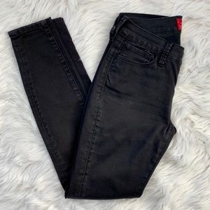 Lucky Brand Brooklyn Skinny Black Jeans 00 24